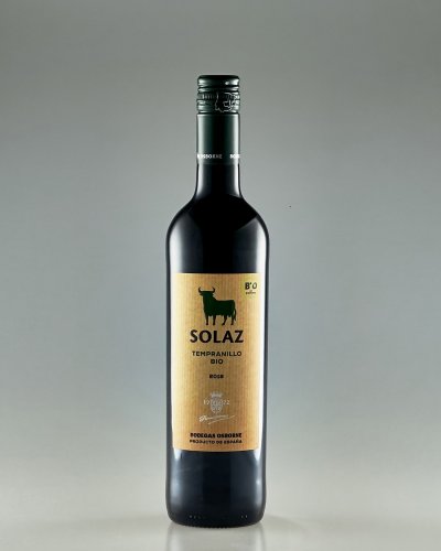 Solaz Tempranillo Bodegas Osborne Organic/Bio