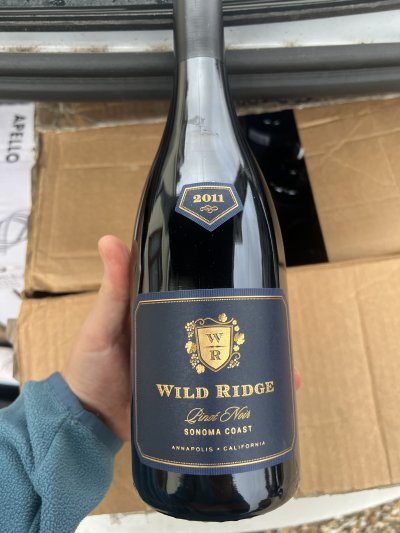 Wild Ridge, Pinot Noir, Sonoma Coast