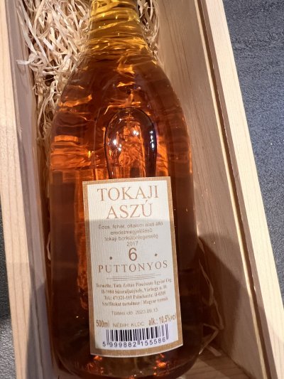 Tokaji Aszu 6 puttonyos Tòth Zoltàn
