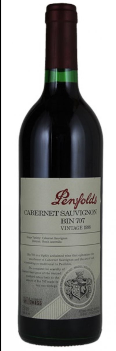 Penfolds, Bin 707 Cabernet Sauvignon, South Australia