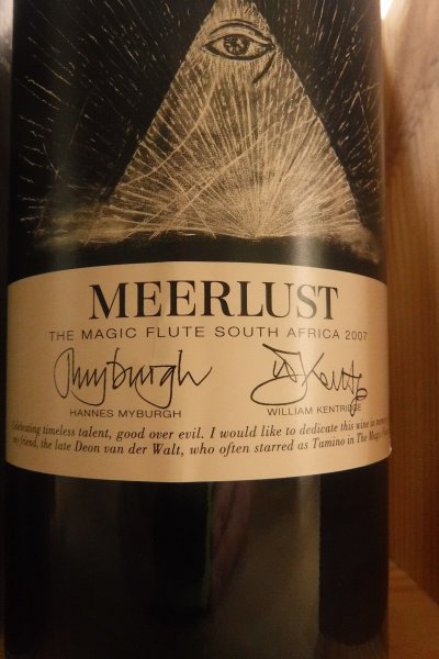 Meerlust, The Magic Flute Edition Cabernet Sauvignon Magnum, Stellenbosch