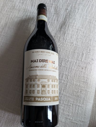 Pasqua, Amarone della Valpolicella, Mai Dire Mai