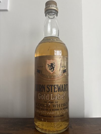 Burn Stewart Gold Label Whisky