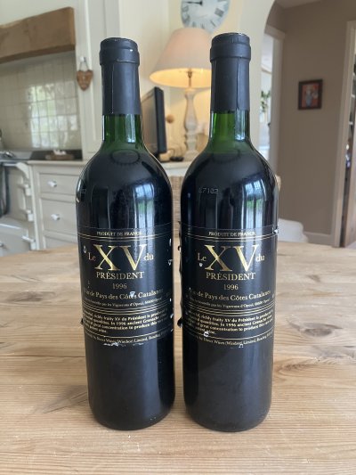 Vin de Pays des Cotes Catalanes, Le XV du President
