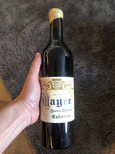 Timo Mayer, Cabernet, Yarra Valley