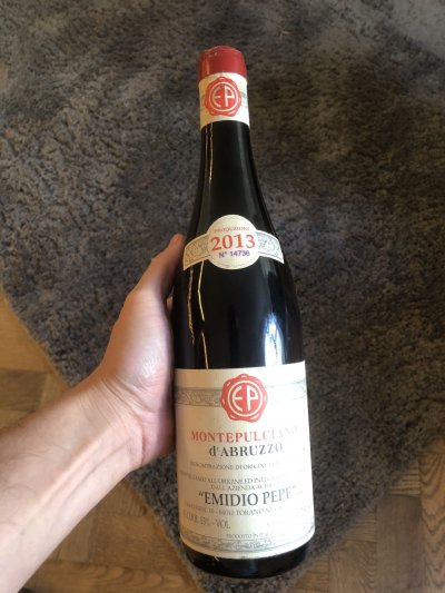 Emidio Pepe, Montepulciano d'Abruzzo