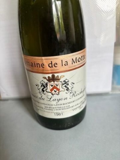 1981 Coteaux du Layon Rochefort