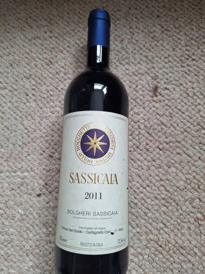 Sassicaia, Tenuta San Guido, Bolgheri 2011