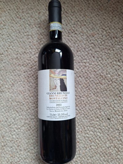 Gianni Brunelli, Brunello di Montalcino 2013