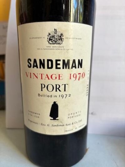 Sandeman vintage Port