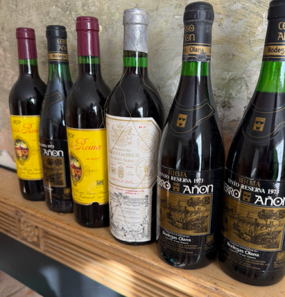 mixed aged rioja bin ends 