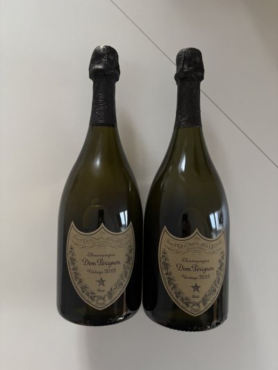 Dom Perignon 2013, 2015, 2 Bottles