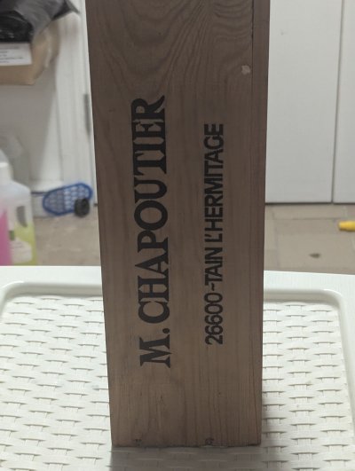 1982 M. Chapoutier Hermitage “Velours” – 75cl (Sweet Marsanne) in OWC - VERY RARE