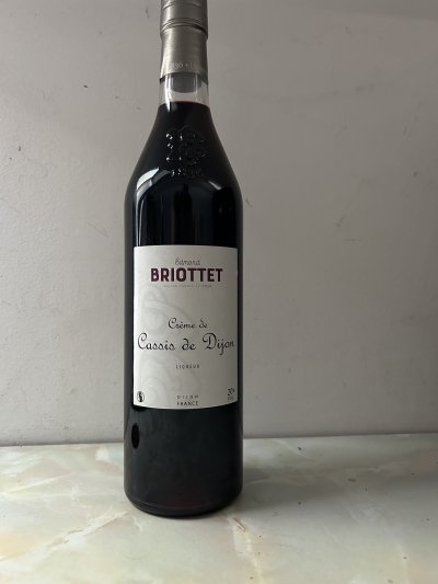 Crème de Cassis de Dijon, Edmond Briottet, Dijon, Burgundy