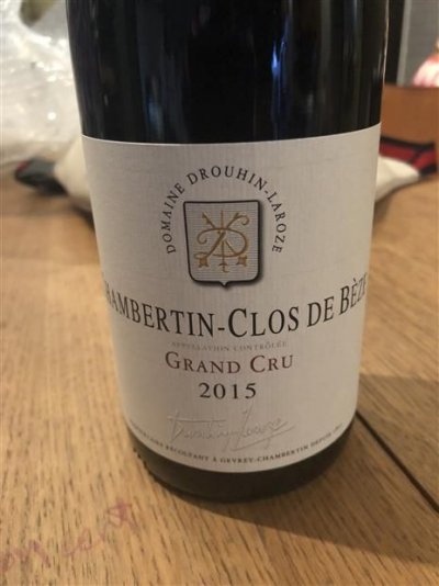 Domaine Drouhin Laroze, Chambertin-Clos de Beze Grand Cru