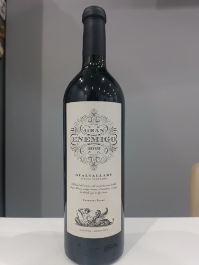 El Enemigo (Aleanna), Gran Enemigo Gualtallary Single Vineyard Cabernet Franc, Tupungato