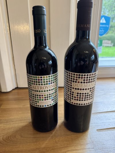 Duemani, Altrovino, Toscana 2010; Duemani, Duemani Toscana 2006