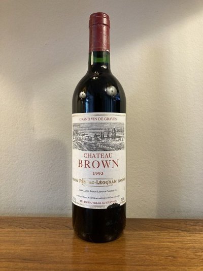 Chateau Brown, Rouge, Pessac-Leognan