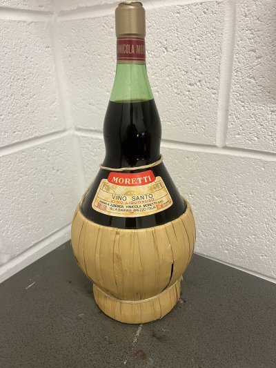 VINO SANTO Moretti Vino Liquoroso  ITS SIZE 1.880 Litri  16%