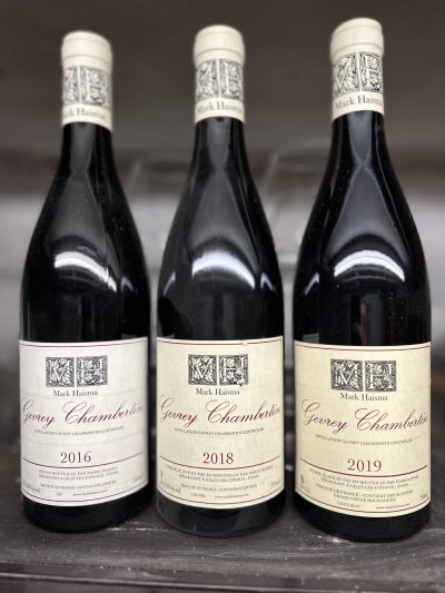 Mark Haisma, Gevrey-Chambertin 2016, 2018 and 2019 - mini-vertical