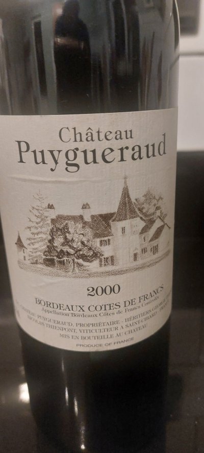 Chateau Puygueraud, Rouge, Francs-Cotes de Bordeaux