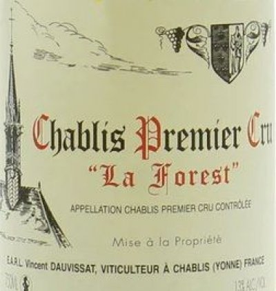 Vincent Dauvissat, Chablis Premier Cru, Forets
