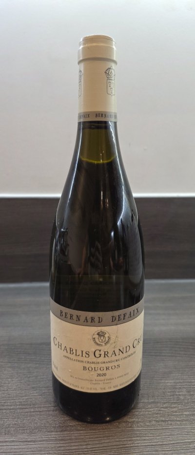 Bernard Defaix, Chablis Grand Cru, Bougros