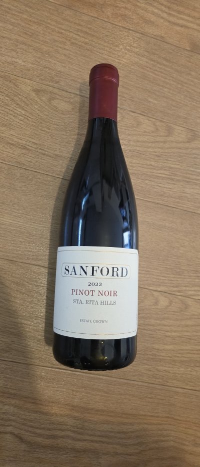 Sanford Pinot Noir, Sta. Rita Hills