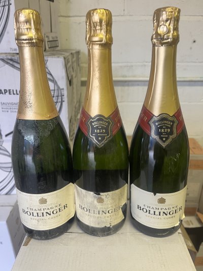 Bollinger NV Champagne Form a Country House Cellar