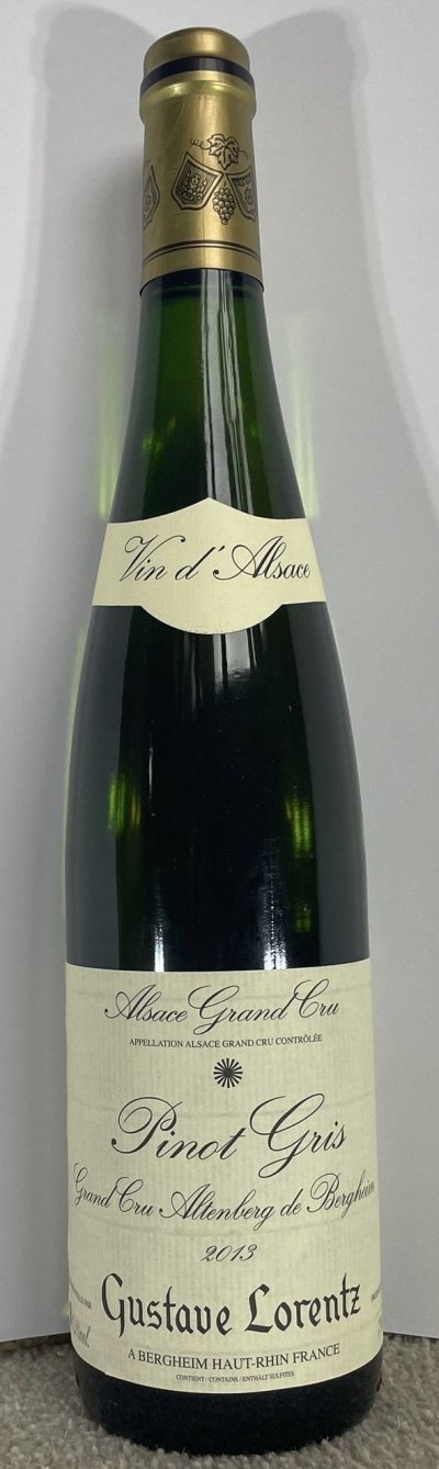 Gustave Lorentz, Pinot Gris, Grand Cru Altenberg de Bergheim