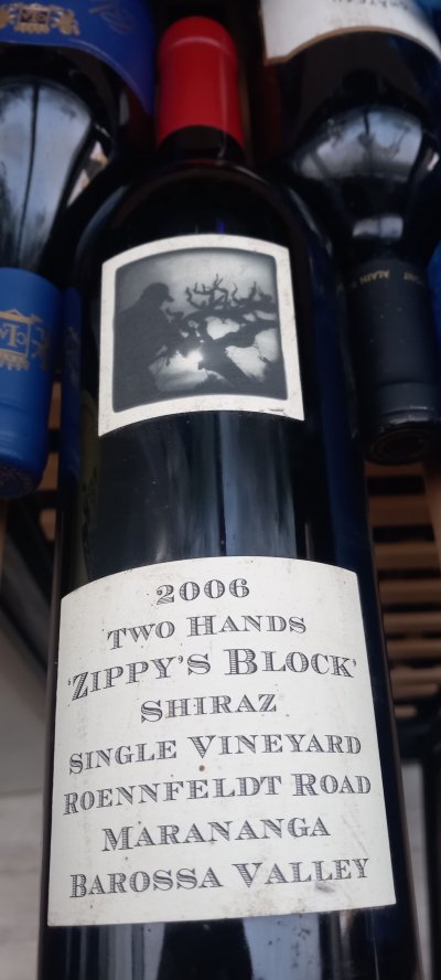 Two Hands, Zippy's Block Roennfeldt Road Shiraz, Barossa Valley