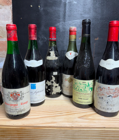 mixed french bin ends x6