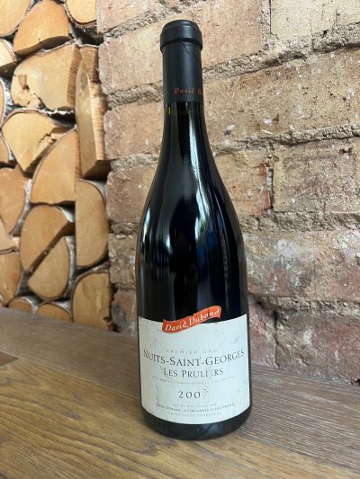 David Duband, Nuits-Saint-Georges Premier Cru, Les Pruliers