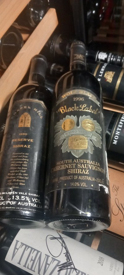Chapel Hill, Reserve, 1990 McLaren Vale and Wolf Blass 96