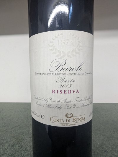 Costa di Bussia, Barolo, Bussia Riserva