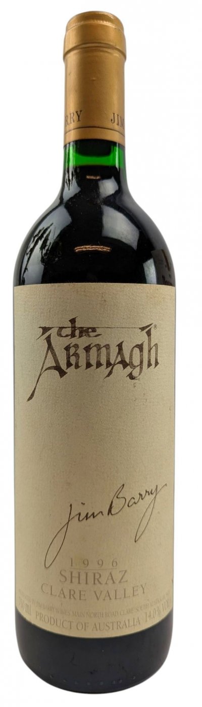 Jim Barry, The Armagh Shiraz, Clare Valley