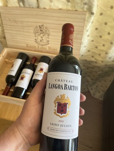 Chateau Langoa Barton 3eme Cru Classe, Saint-Julien. JS 97Pts