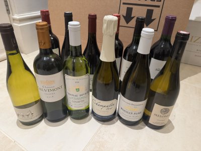 Mixed Lot of 12 French wines - COLLECTION IN LONDON IN PERSON ONLY