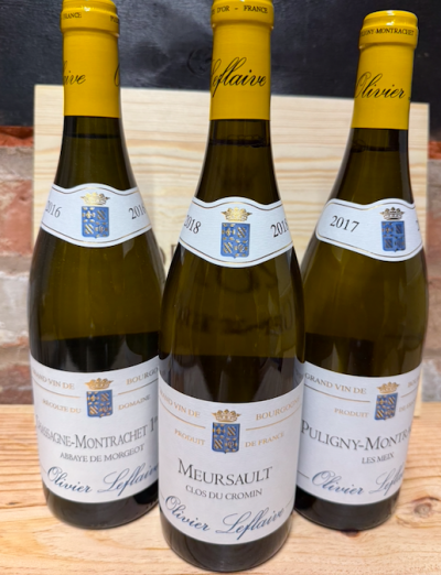 mixed Olivier leflaive burgundy x 3