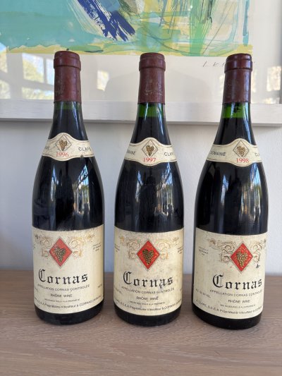 Auguste Clape, Cornas Vertical Three-Pack 1996/1997/1998
