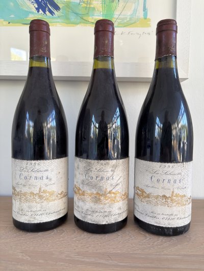 1996 Domaine Courbis Cornas La Sabarotte three-pack