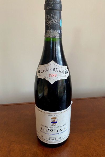 M. Chapoutier, Hermitage, Monier de la Sizeranne