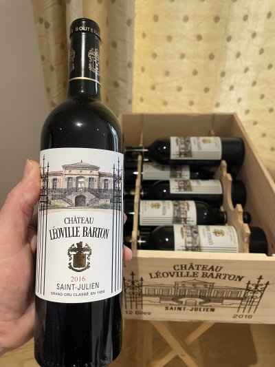 98pts JS. Chateau Leoville Barton 2eme Cru Classe, Saint-Julien