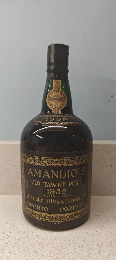 AMANDIO'S OLD TAWNY PORT 1938 Matured in wood