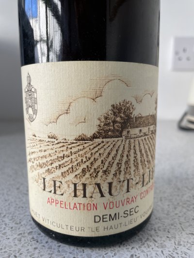 Domaine Huet, Vouvray, Haut Lieu Demi Sec