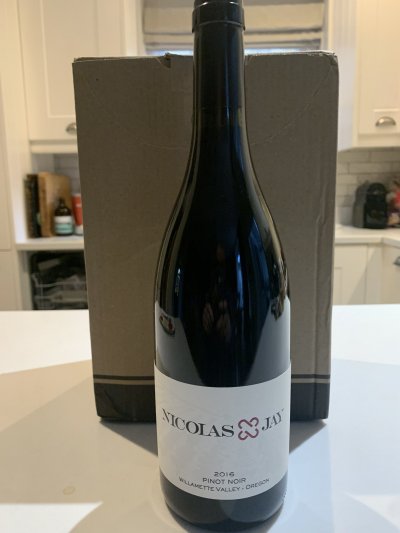 Nicolas and Jay pinot noir