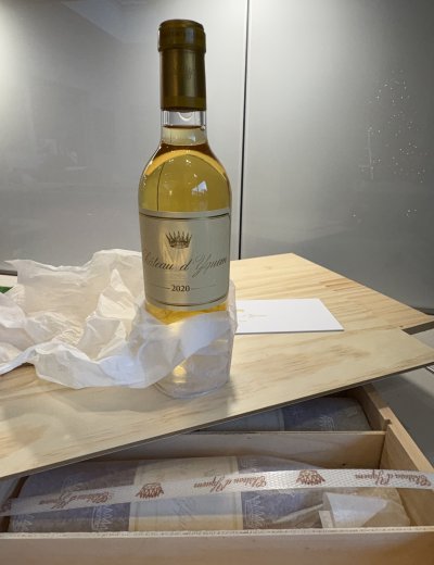 Chateau d'Yquem Premier Cru Superieur, Sauternes TREAT YOURSELF AT CHRISTMAS