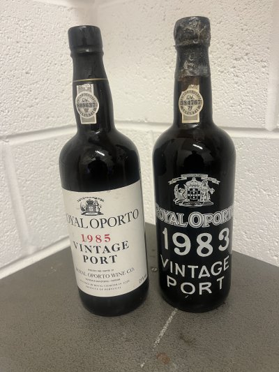 2 x Royal Oporto (Real Velha), Vintage 1985 & 1983