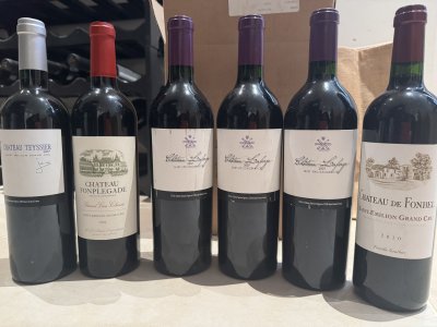 All Saint Emilion Grand Cru Mixed Lot - COLLECTION IN LONDON IN PERSON ONLY