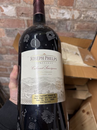 Joseph Phelps, Cabernet , Napa Valley 3 litre
